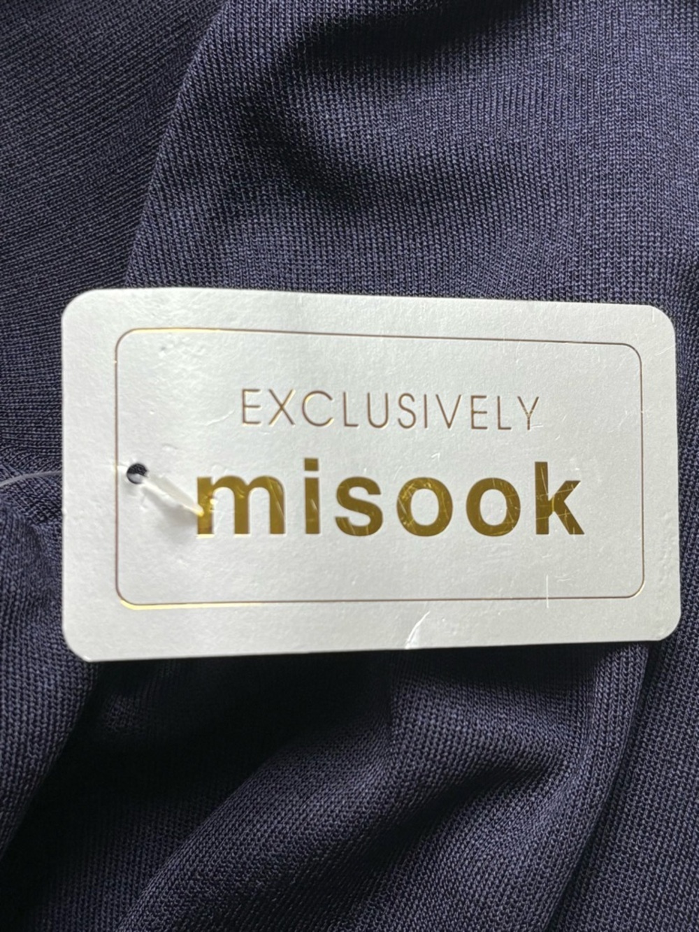 NWT Misook Navy Knit Open Front Cardigan Jacket • Plus Size 3X • $298 - Picture 11 of 12
